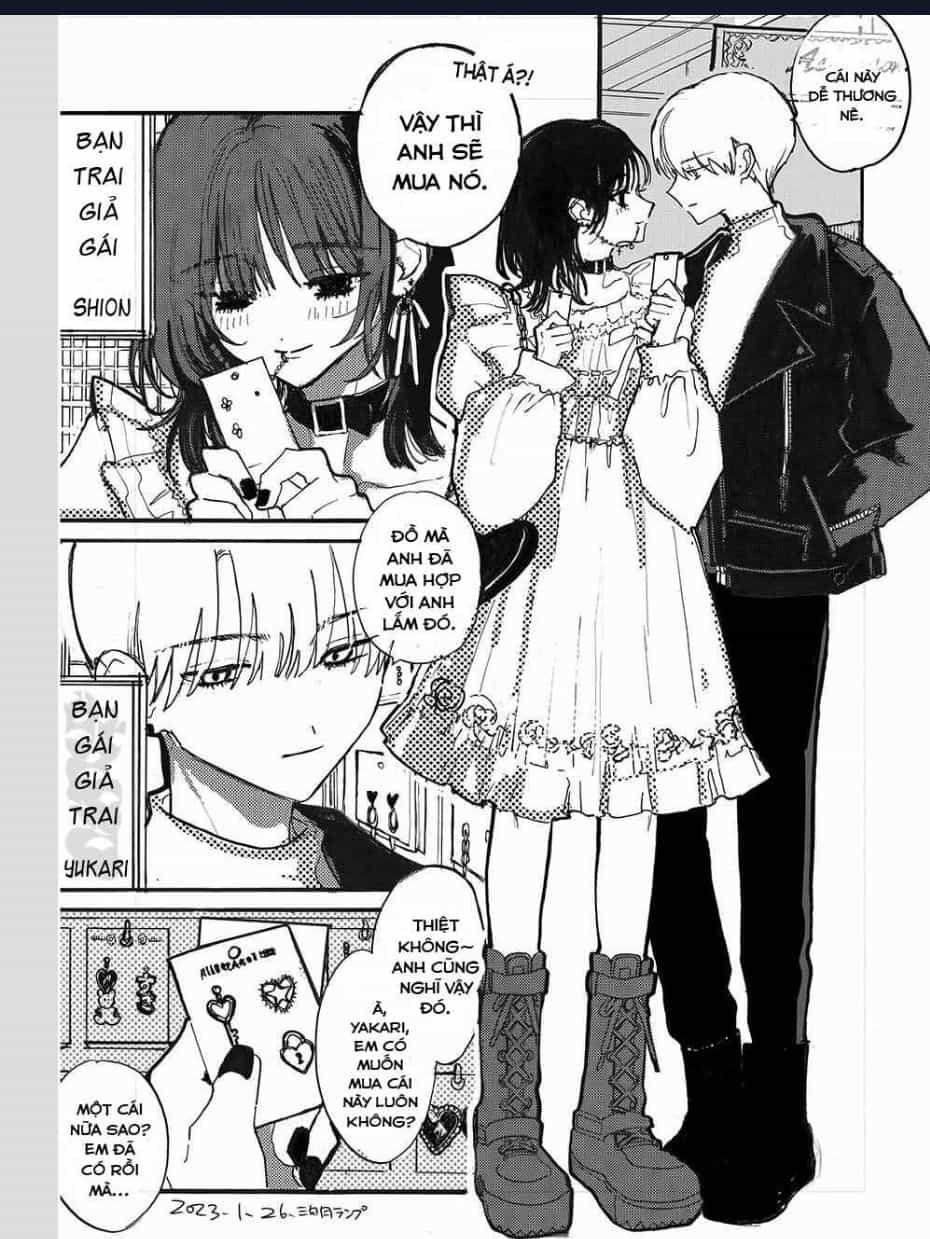 A Manga About A Couple Choosing Earrings - Chuong 1 - ảnh 1