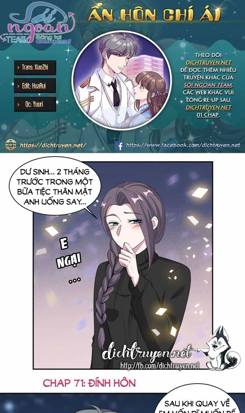 Ẩn Hôn Chí Ái - Chương 71 - ảnh 1