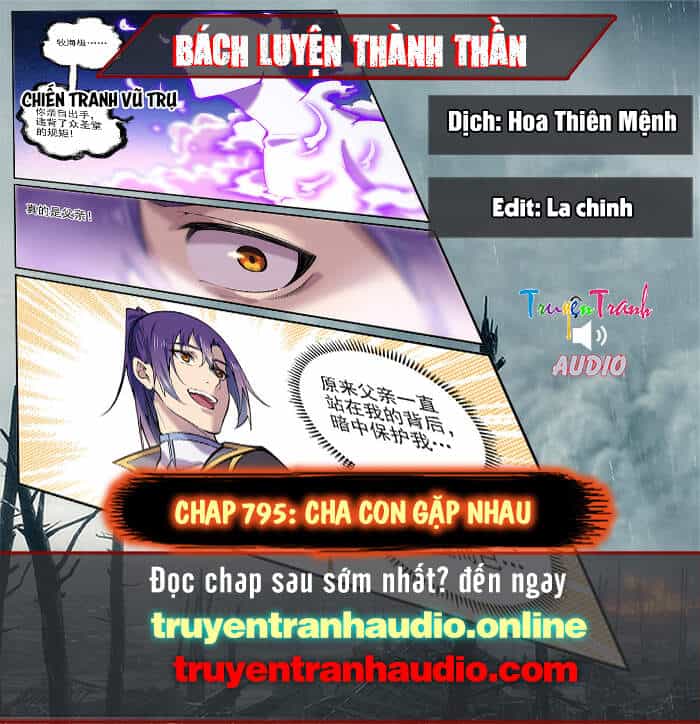 Bách Luyện Thành Thần - Chương 795 - ảnh 1