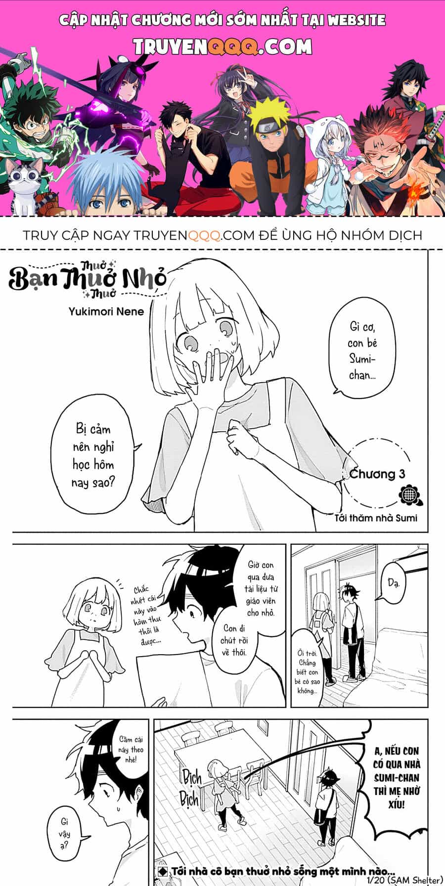 Bạn Thuở-Thuở-Thuở Nhỏ - Chương 3 - ảnh 1