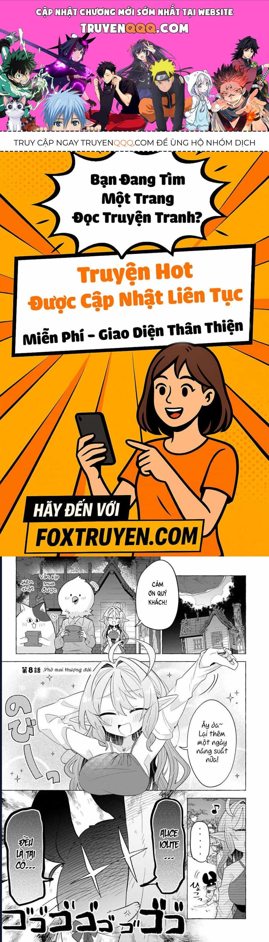 Bánh Ngọt, Elf, Và Nữ Sinh Trung Học - Chương 8 - ảnh 1