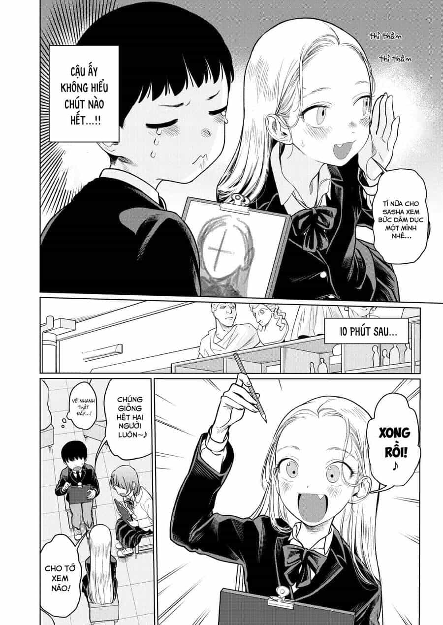 Bé Sơ Trung Sasha Và Thằng Bạn Otaku Cùng Lớp - Chương 8 - ảnh 6