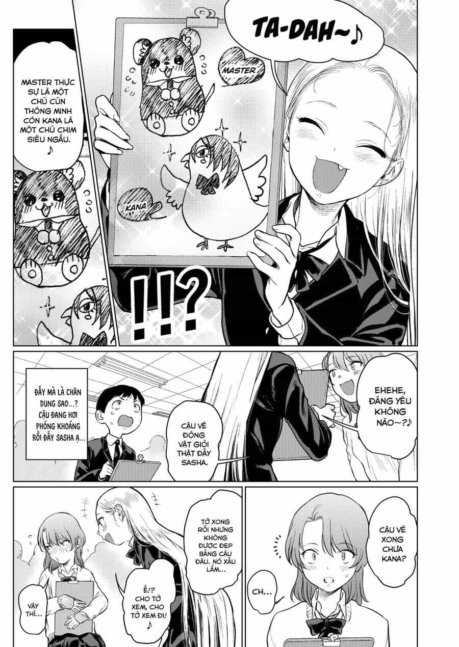 Bé Sơ Trung Sasha Và Thằng Bạn Otaku Cùng Lớp - Chương 8 - ảnh 7