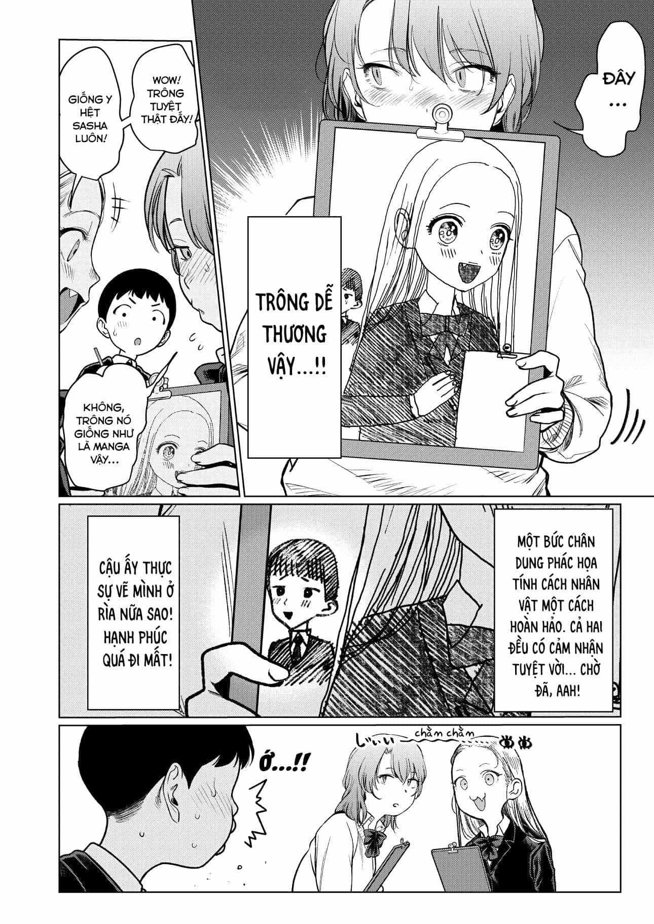 Bé Sơ Trung Sasha Và Thằng Bạn Otaku Cùng Lớp - Chương 8.5 - ảnh 8