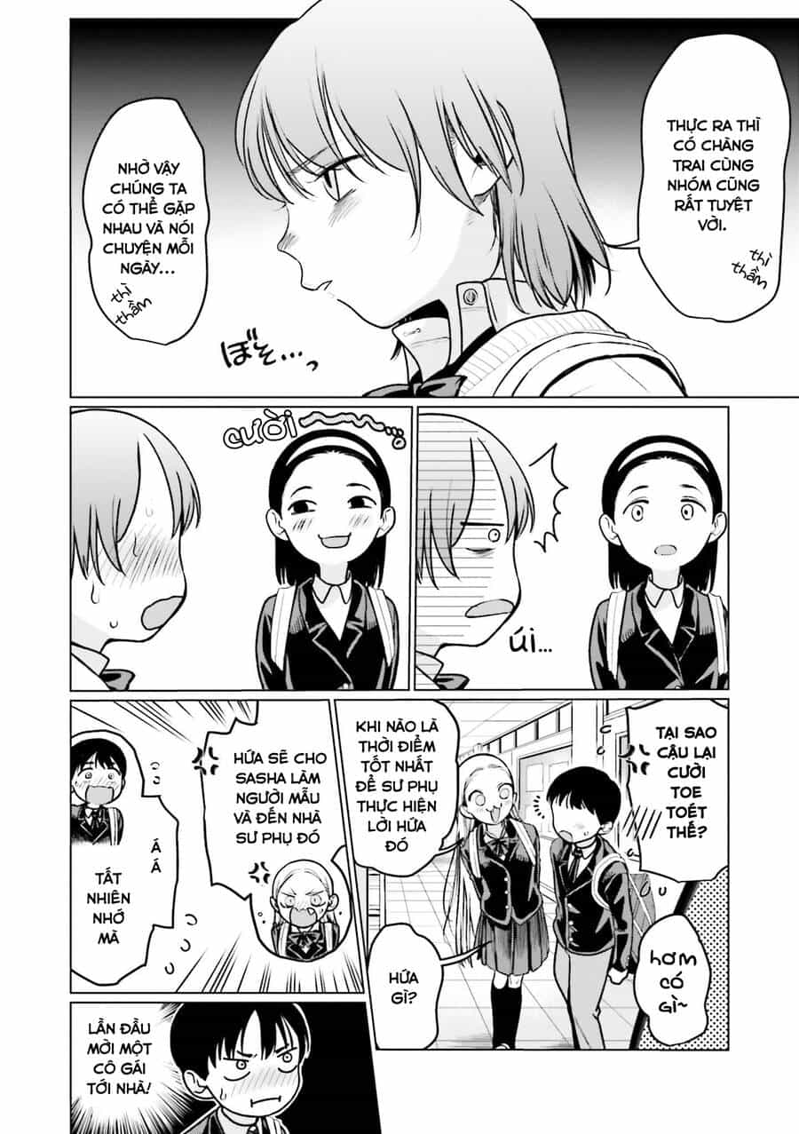 Bé Sơ Trung Sasha Và Thằng Bạn Otaku Cùng Lớp - Chương 14 - ảnh 12