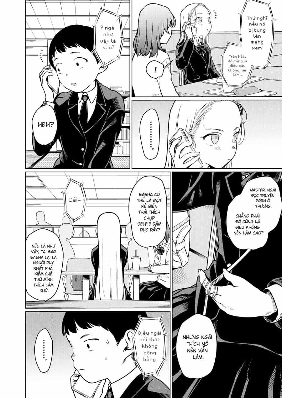 Bé Sơ Trung Sasha Và Thằng Bạn Otaku Cùng Lớp - Chương 22 - ảnh 10