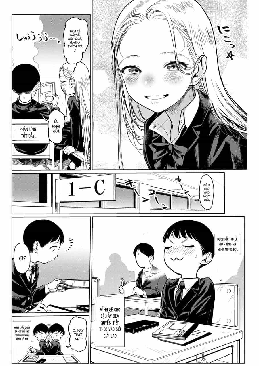 Bé Sơ Trung Sasha Và Thằng Bạn Otaku Cùng Lớp - Chương 7.5 - ảnh 2