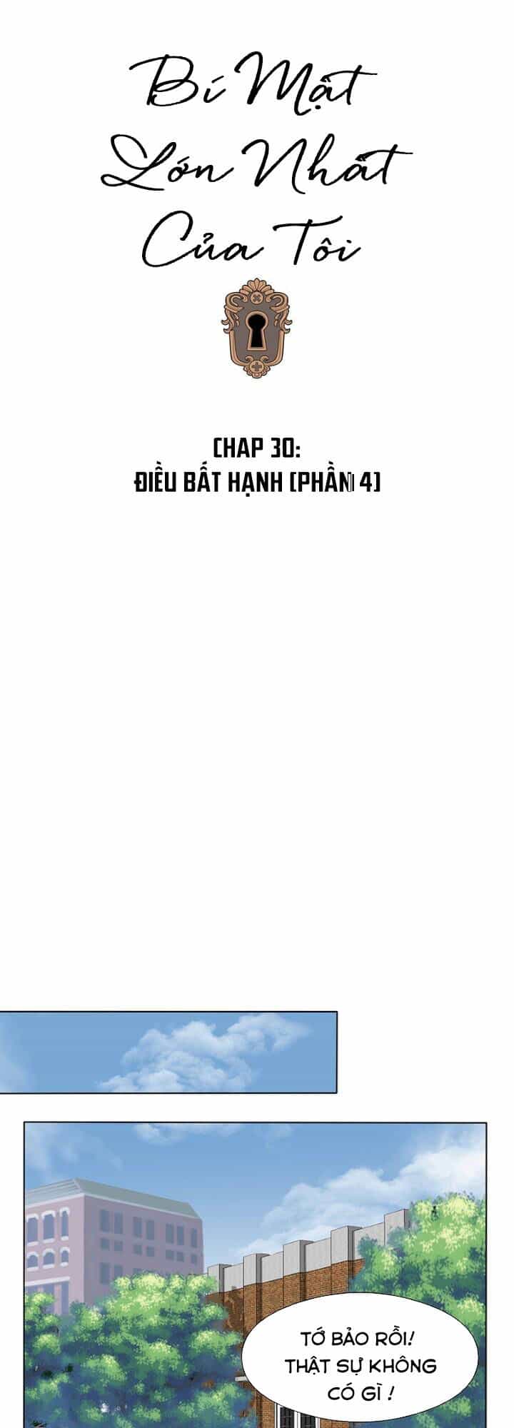Bí Mật Sâu Sắc Nhất Của Tôi - Chương 30 - ảnh 6