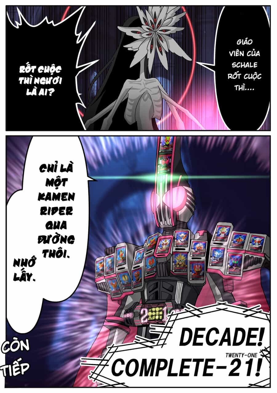 Blue Archive X Kamen Rider Decade - Câu Chuyện Về Thầy Giáo Schale Kadoya Tsukasa - Chương 12 - ảnh 6
