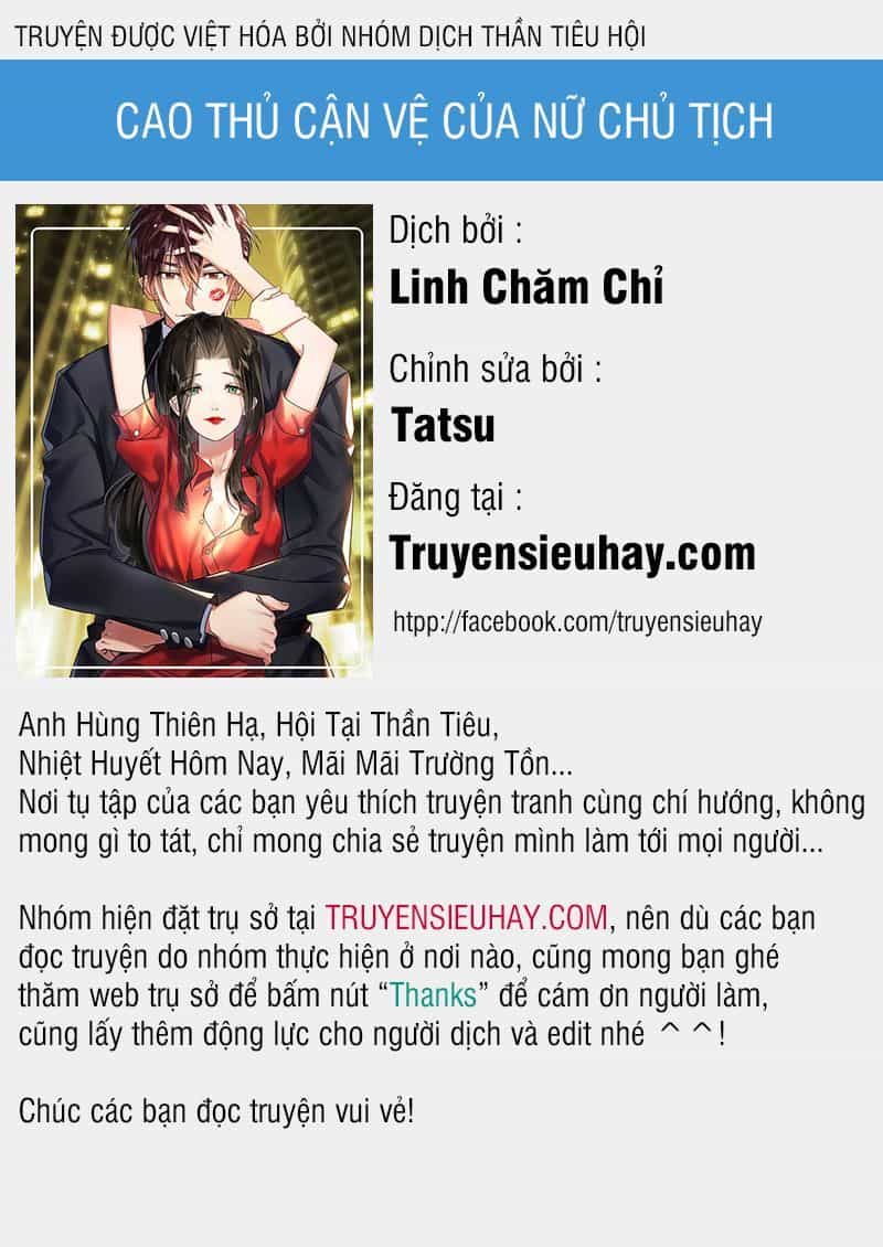 Cao Thủ Cận Vệ Của Nữ Chủ Tịch - Chương 83 - ảnh 1