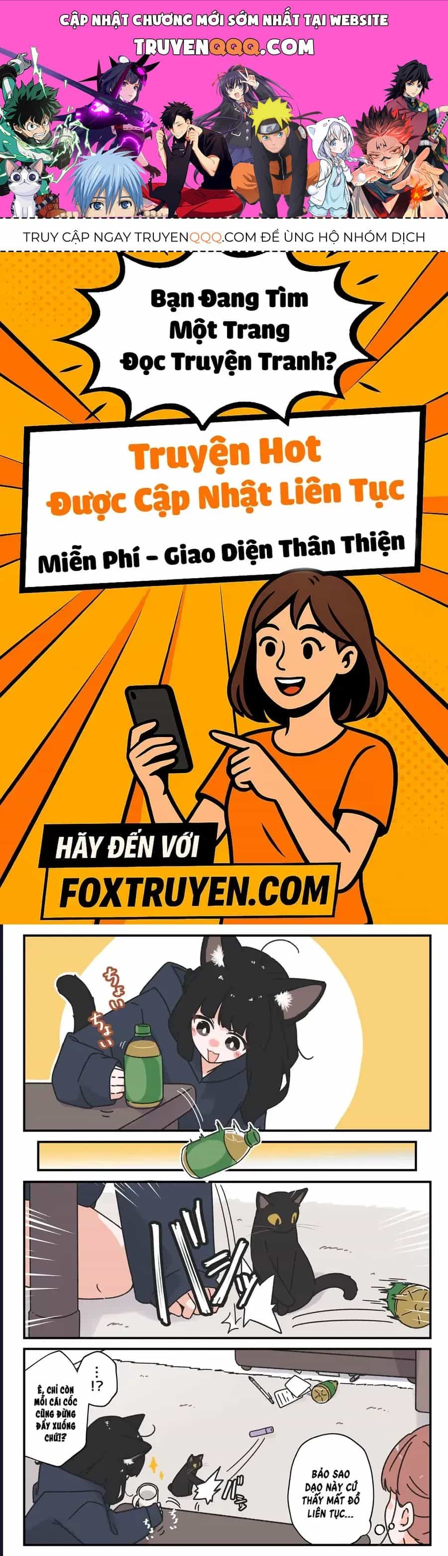 Câu Chuyện Về Con Mèo Đen Tự Nhiên Biến Thành Người. - Chương 13 - ảnh 1