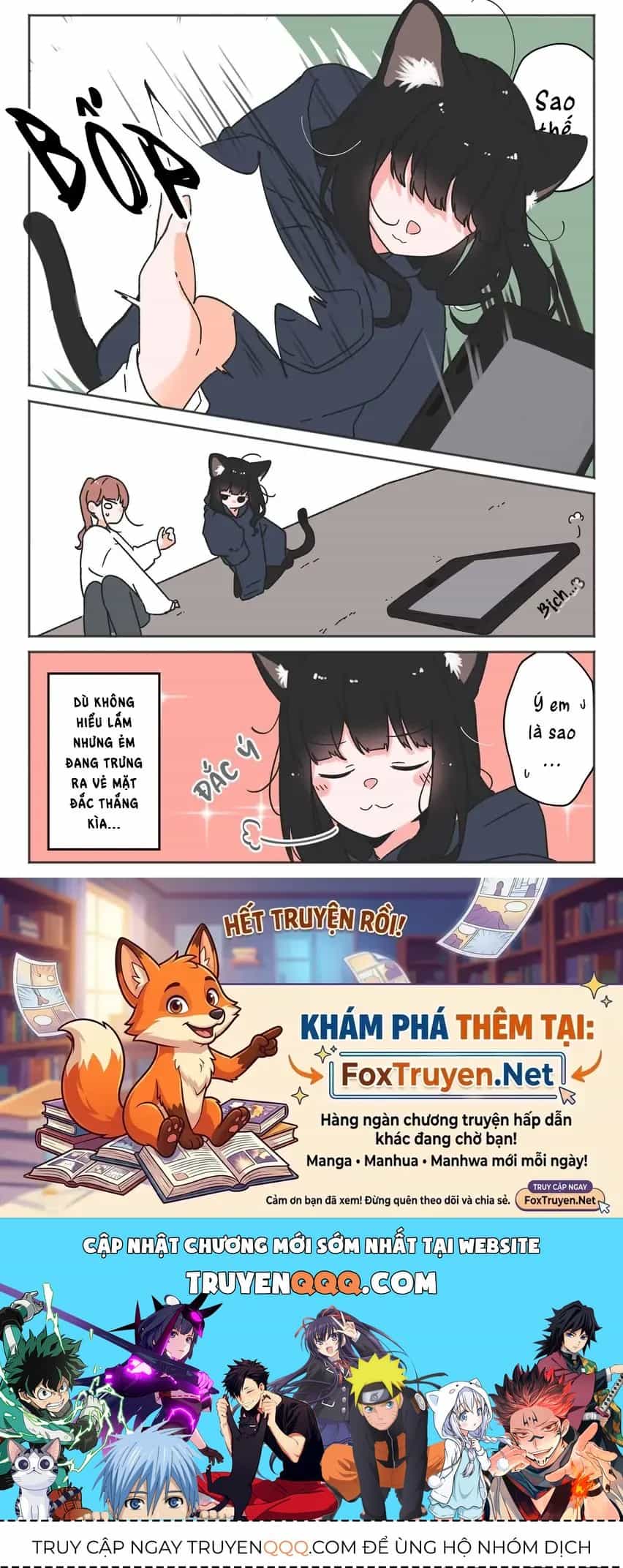 Câu Chuyện Về Con Mèo Đen Tự Nhiên Biến Thành Người. - Chương 31 - ảnh 2