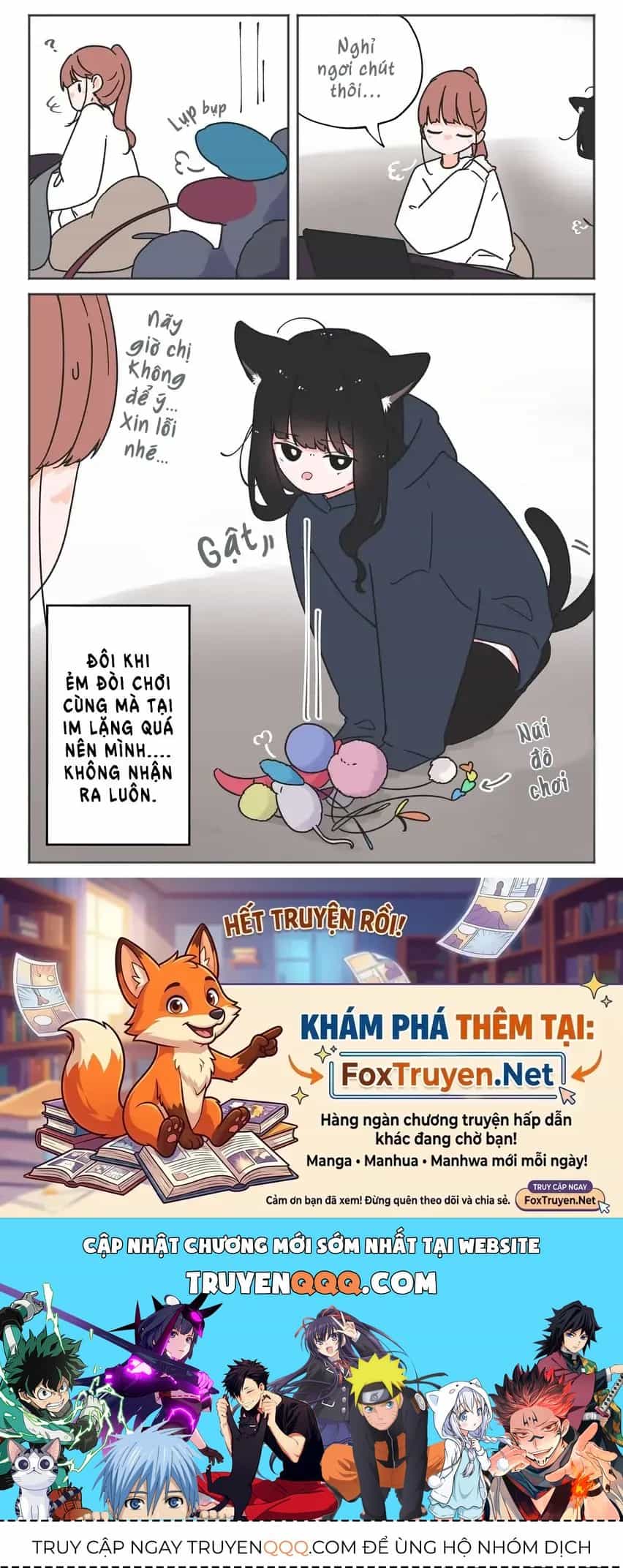 Câu Chuyện Về Con Mèo Đen Tự Nhiên Biến Thành Người. - Chương 32 - ảnh 2