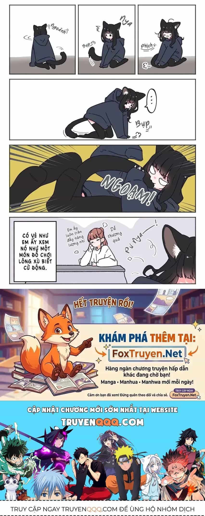 Câu Chuyện Về Con Mèo Đen Tự Nhiên Biến Thành Người. - Chương 34 - ảnh 2