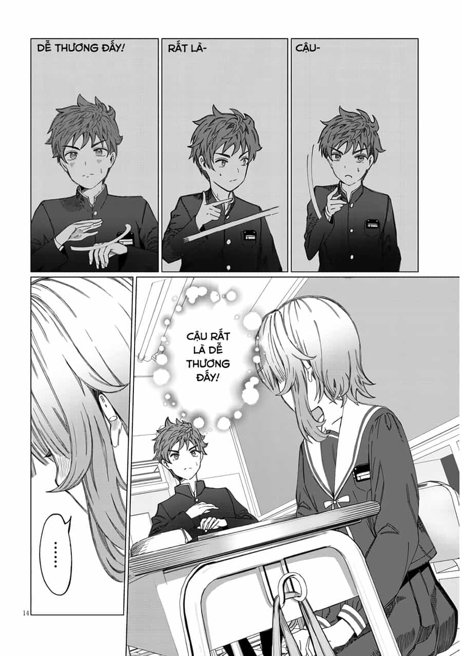 Cậu Ồn Ào Quá, Im Lặng Giùm Tớ Đi! - Chương 1 - ảnh 15