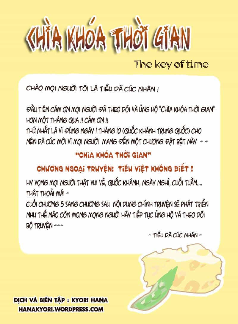Chìa Khóa Thời Gian - Chương 6 - ảnh 1