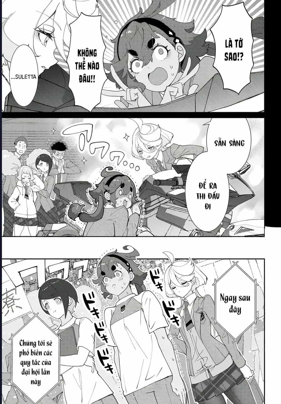 Chiến Sĩ Cơ Động Gundam: Pháp Sư Đến Từ Sao Thủy - Thời Khắc Thanh Xuân - Chương 5.2 - ảnh 14