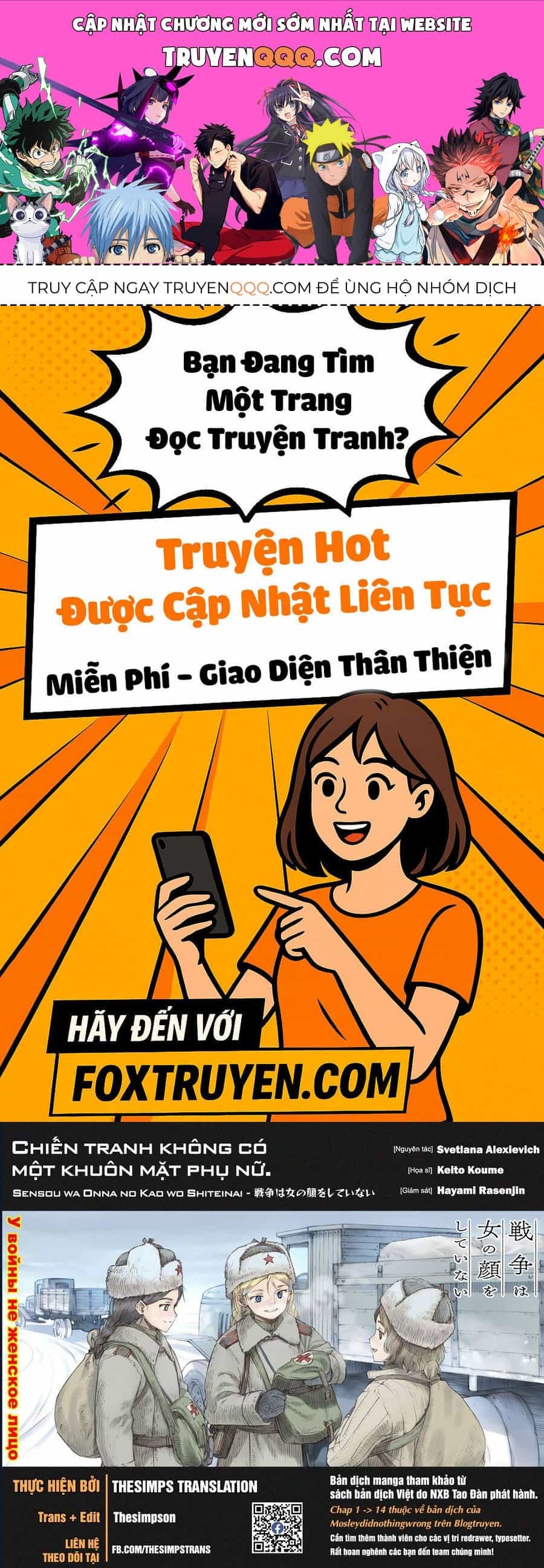 Chiến Tranh Không Có Một Khuôn Mặt Phụ Nữ - Chương 33.9 - ảnh 1
