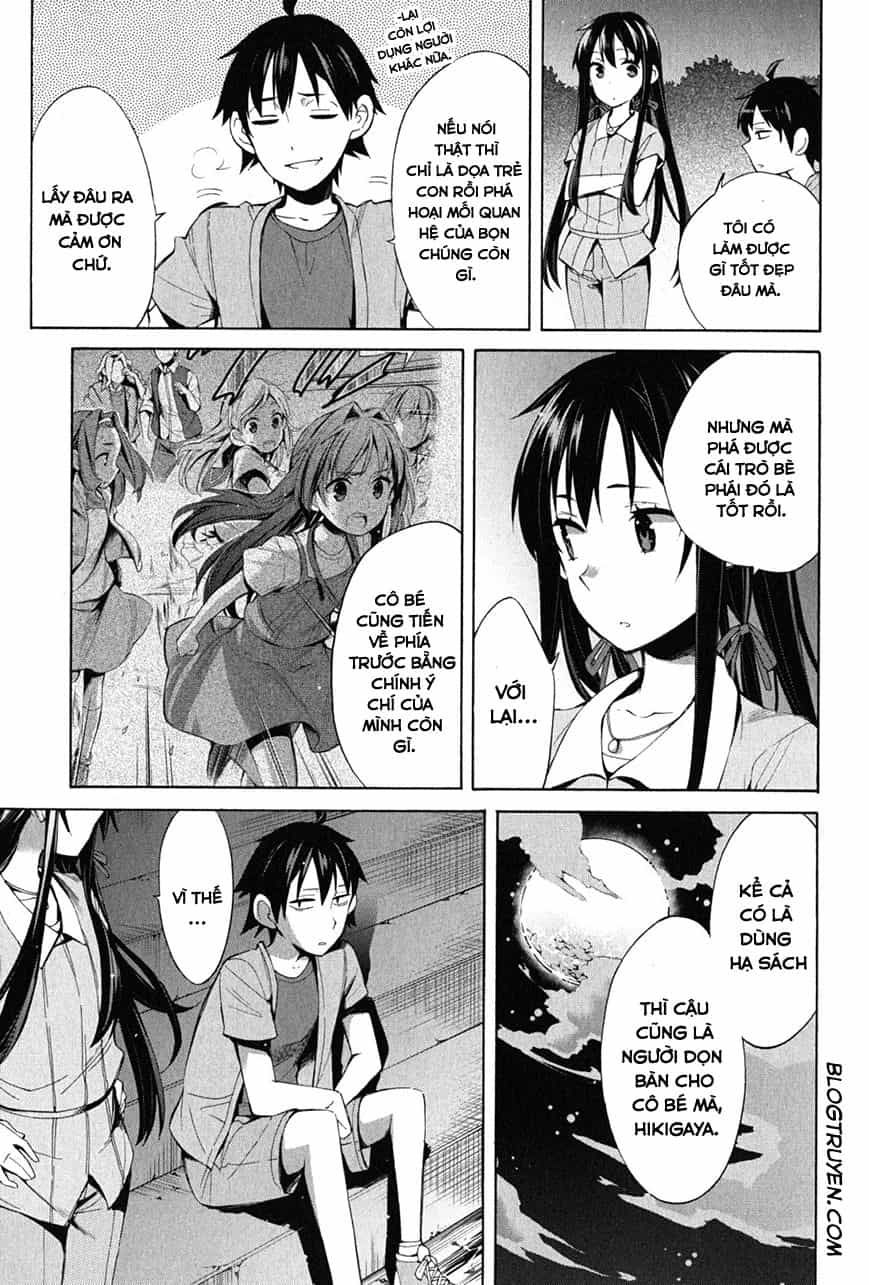 Chuyện Tình Thanh Xuân Bi Hài Của Tôi Quả Nhiên Là Sai Lầm - Chương 18 - ảnh 16