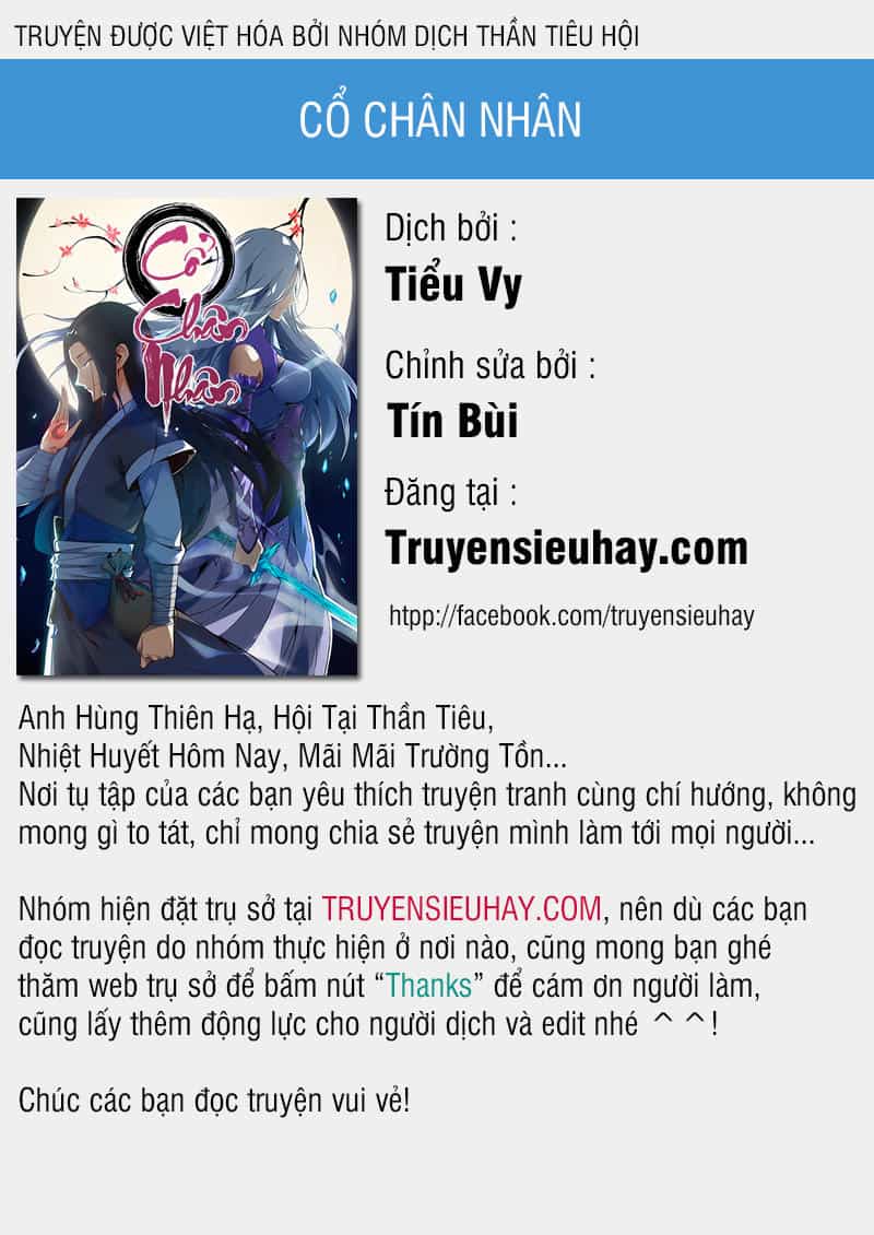 Cổ Chân Nhân - Chương 1 - ảnh 1