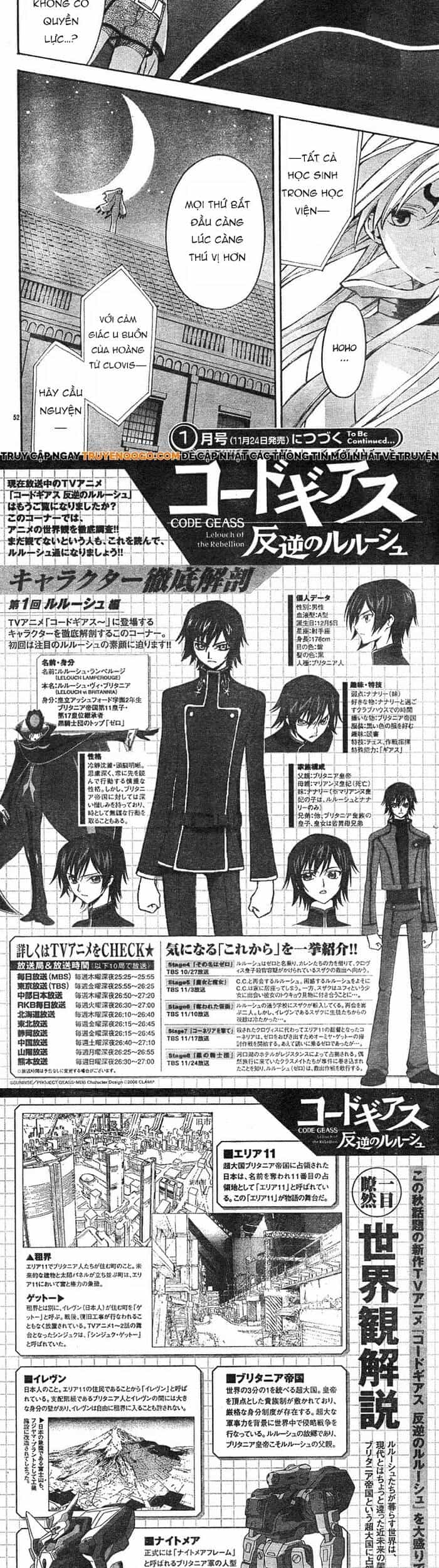 Code Geass: Lelouch Of The Rebellio - Chương 3 - ảnh 22