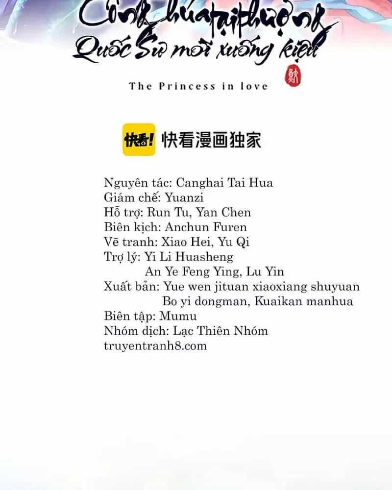 Công Chúa Tại Thượng: Quốc Sư Mời Xuống Kiệu - Chương 33 - ảnh 2
