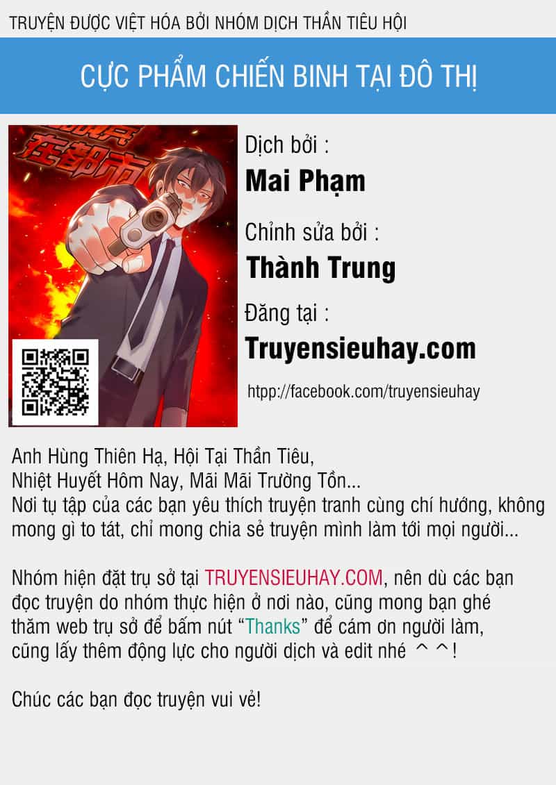 Cực Phẩm Chiến Binh Tại Đô Thị - Chương 22 - ảnh 1