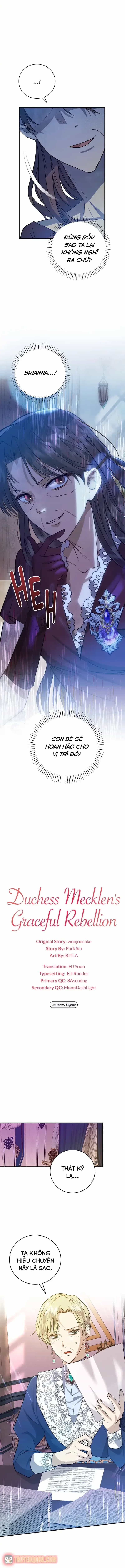Cuộc Nổi Loạn Tao Nhã Của Nữ Công Tước Mecklen - Chương 7 - ảnh 8
