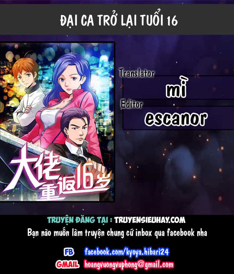 Đai Ca Trở Lại Tuổi 16 - Chương 4 - ảnh 1