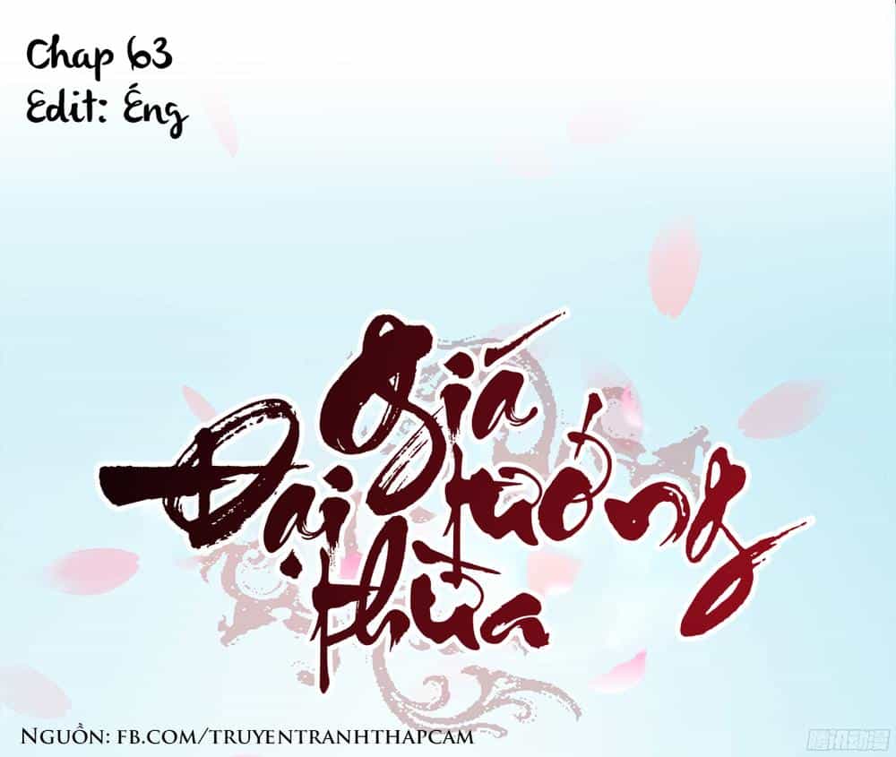 Đại Giá Thừa Tướng - Chương 63 - ảnh 1