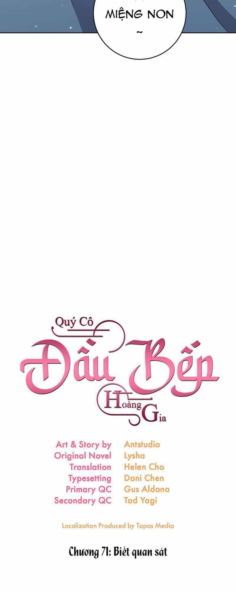 Đầu Bếp Hoàng Gia - Chương 71 - ảnh 12