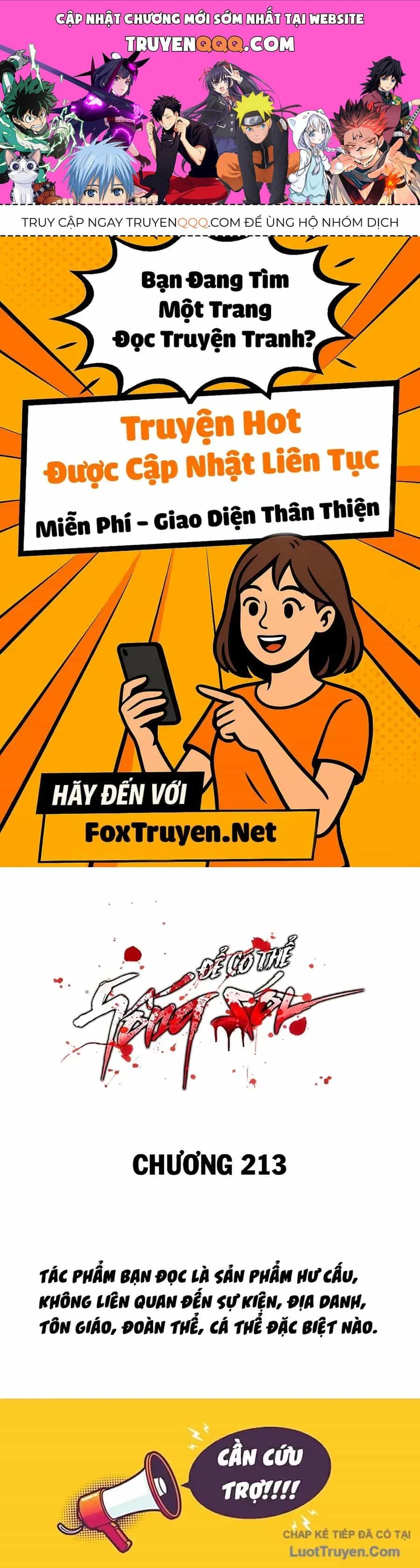 Để Có Thể Sống Sót - Chương 213 - ảnh 1