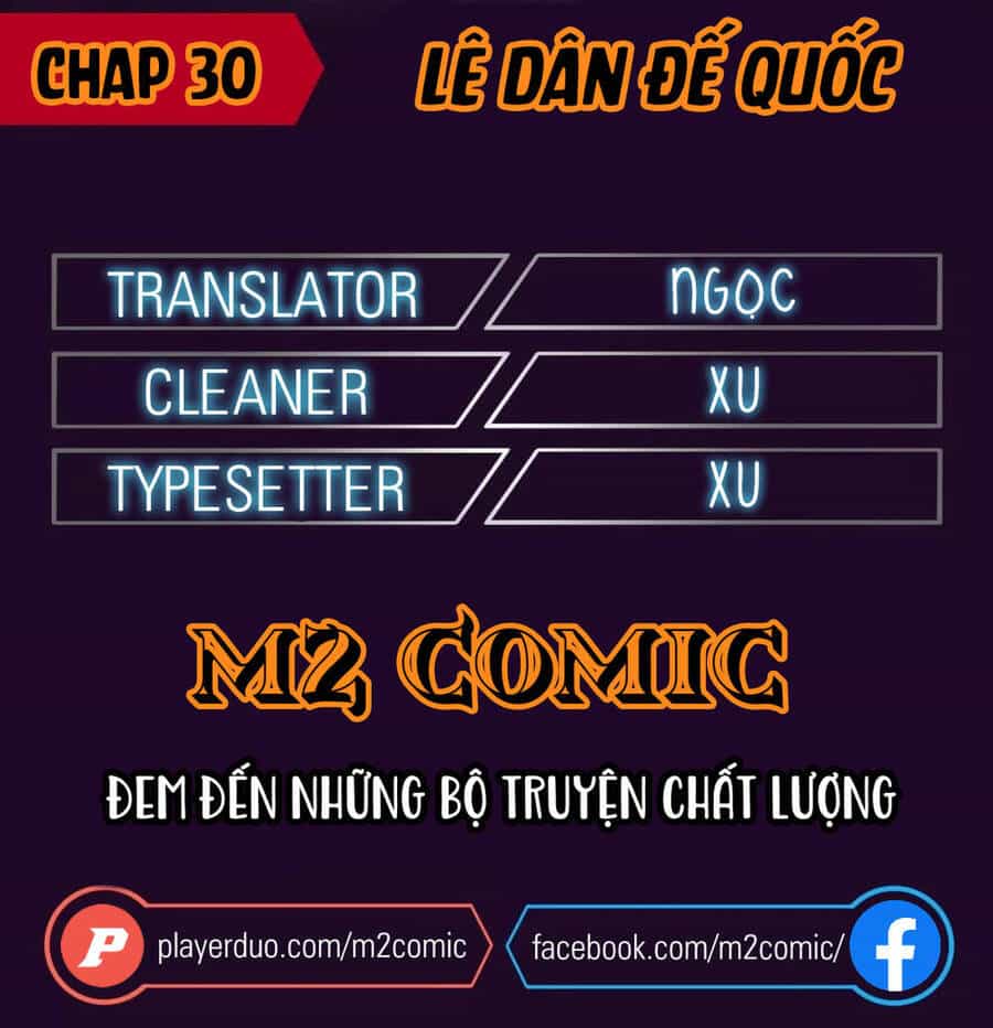 Đế Quốc Lê Man - Chương 30 - ảnh 1