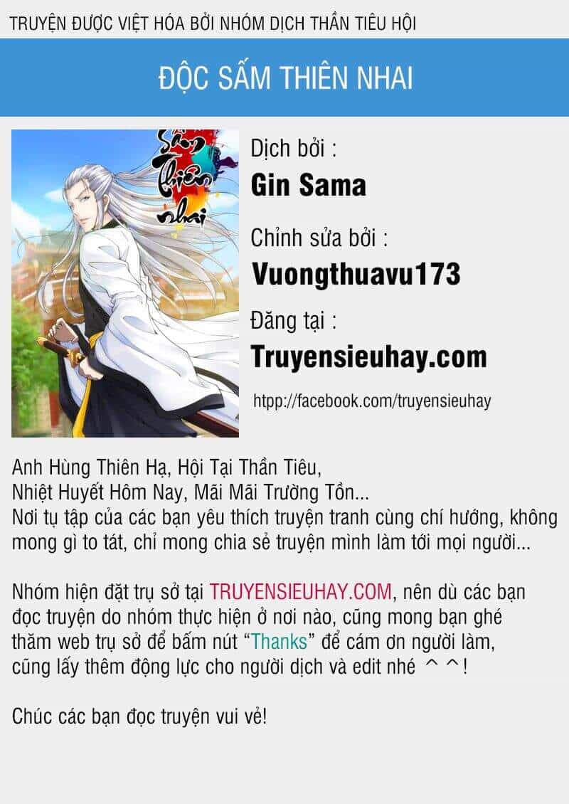 Độc Sấm Thiên Nhai - Chương 110 - ảnh 1