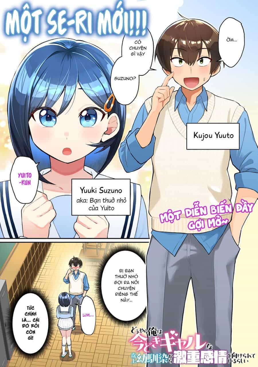 Douyara Ore Wa Imadoki Gal Na Toshiue Osananajimi Kara Gekiomo Kanjou Wo Mukerareteiru Rashii - Chương 1 - ảnh 2