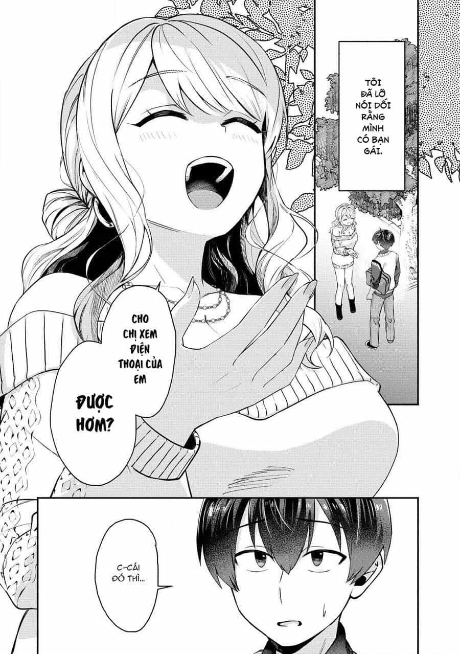 Douyara Ore Wa Imadoki Gal Na Toshiue Osananajimi Kara Gekiomo Kanjou Wo Mukerareteiru Rashii - Chương 2 - ảnh 3
