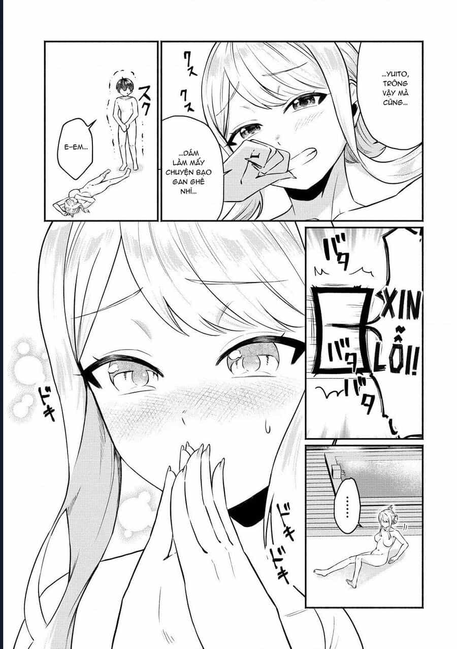 Douyara Ore Wa Imadoki Gal Na Toshiue Osananajimi Kara Gekiomo Kanjou Wo Mukerareteiru Rashii - Chương 4 - ảnh 12