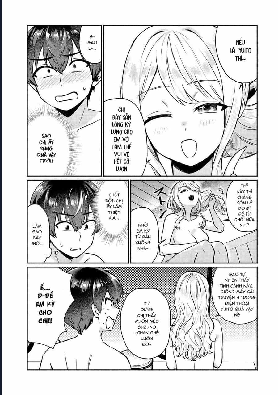Douyara Ore Wa Imadoki Gal Na Toshiue Osananajimi Kara Gekiomo Kanjou Wo Mukerareteiru Rashii - Chương 4 - ảnh 4
