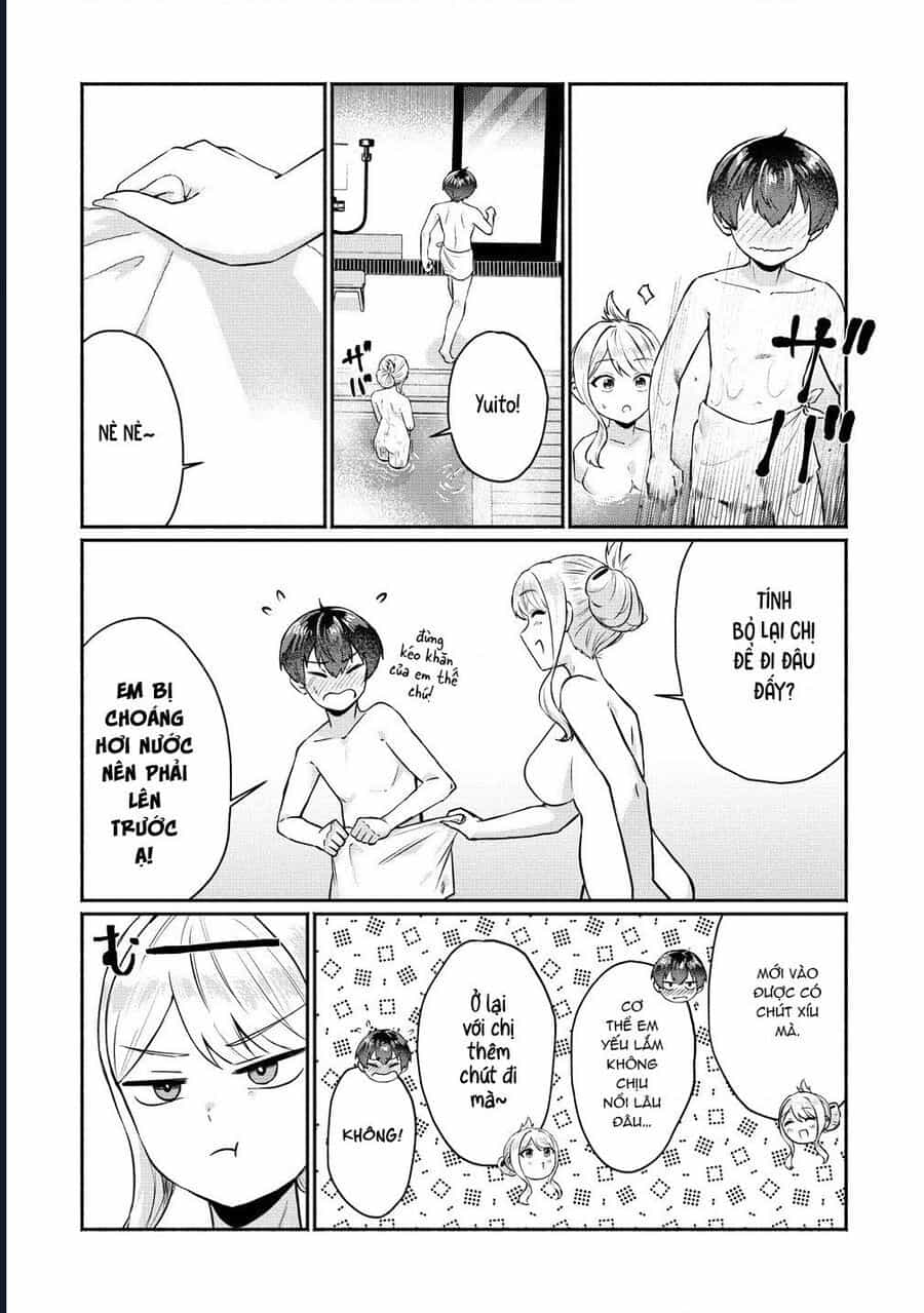 Douyara Ore Wa Imadoki Gal Na Toshiue Osananajimi Kara Gekiomo Kanjou Wo Mukerareteiru Rashii - Chương 4 - ảnh 9