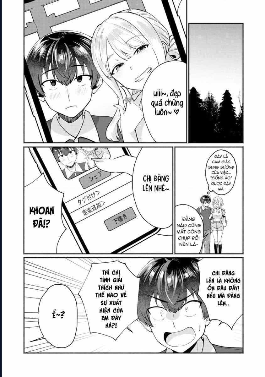 Douyara Ore Wa Imadoki Gal Na Toshiue Osananajimi Kara Gekiomo Kanjou Wo Mukerareteiru Rashii - Chương 5 - ảnh 11