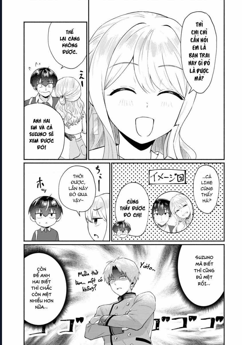 Douyara Ore Wa Imadoki Gal Na Toshiue Osananajimi Kara Gekiomo Kanjou Wo Mukerareteiru Rashii - Chương 5 - ảnh 12