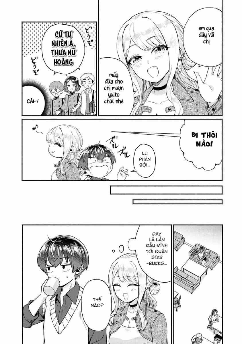 Douyara Ore Wa Imadoki Gal Na Toshiue Osananajimi Kara Gekiomo Kanjou Wo Mukerareteiru Rashii - Chương 7 - ảnh 11