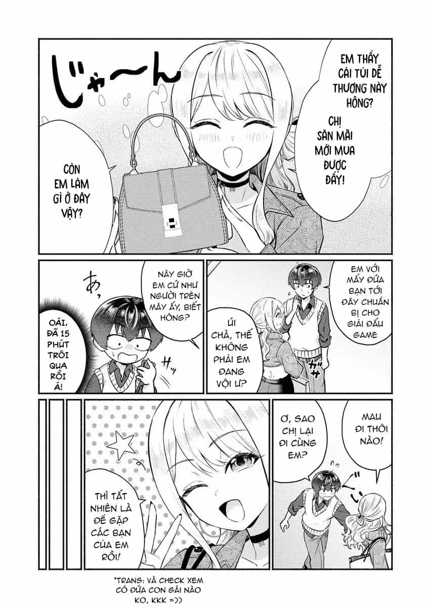 Douyara Ore Wa Imadoki Gal Na Toshiue Osananajimi Kara Gekiomo Kanjou Wo Mukerareteiru Rashii - Chương 7 - ảnh 5