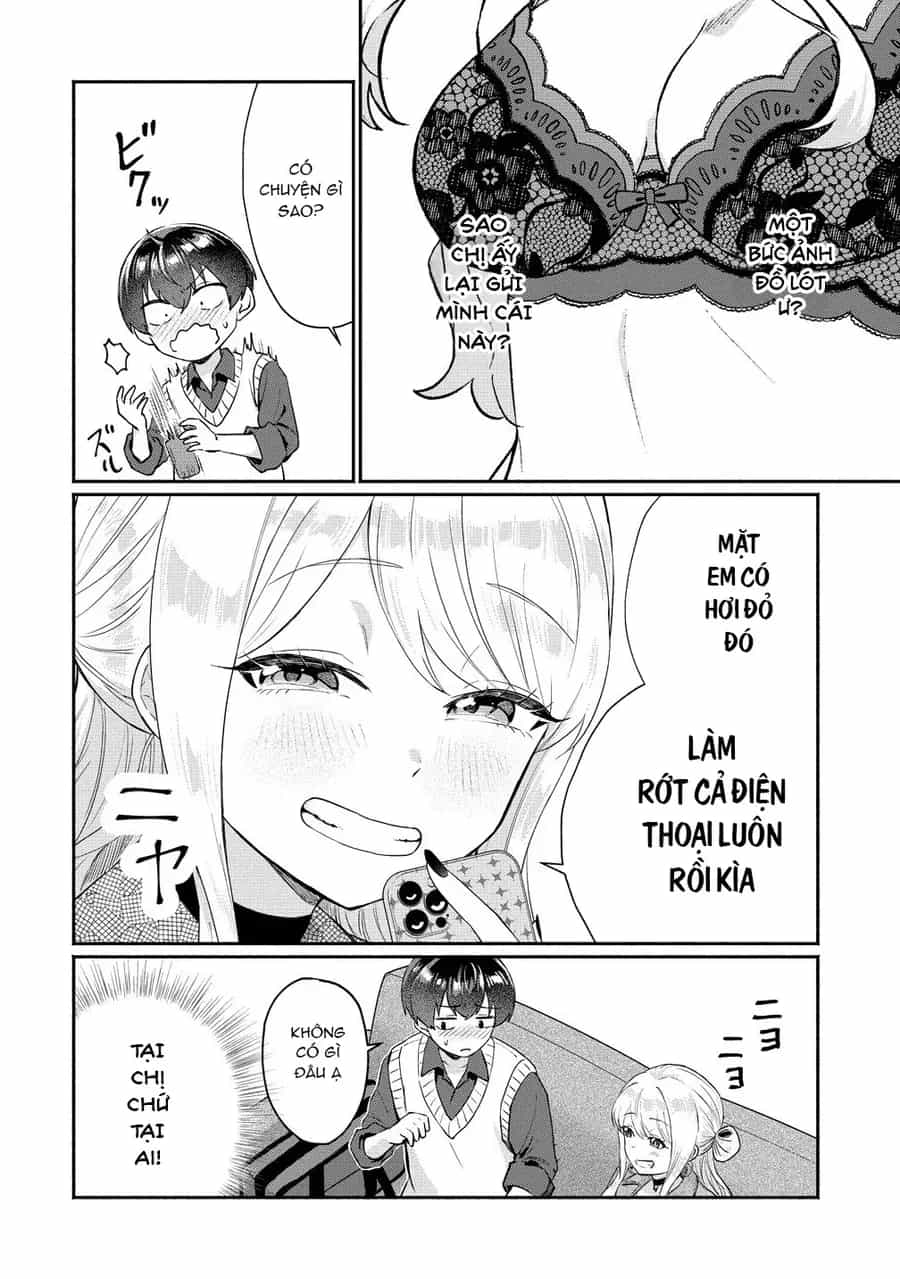 Douyara Ore Wa Imadoki Gal Na Toshiue Osananajimi Kara Gekiomo Kanjou Wo Mukerareteiru Rashii - Chương 8 - ảnh 4