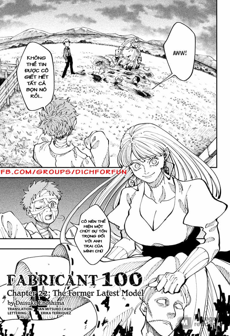 Fabricant 100 - Chương 22 - ảnh 1