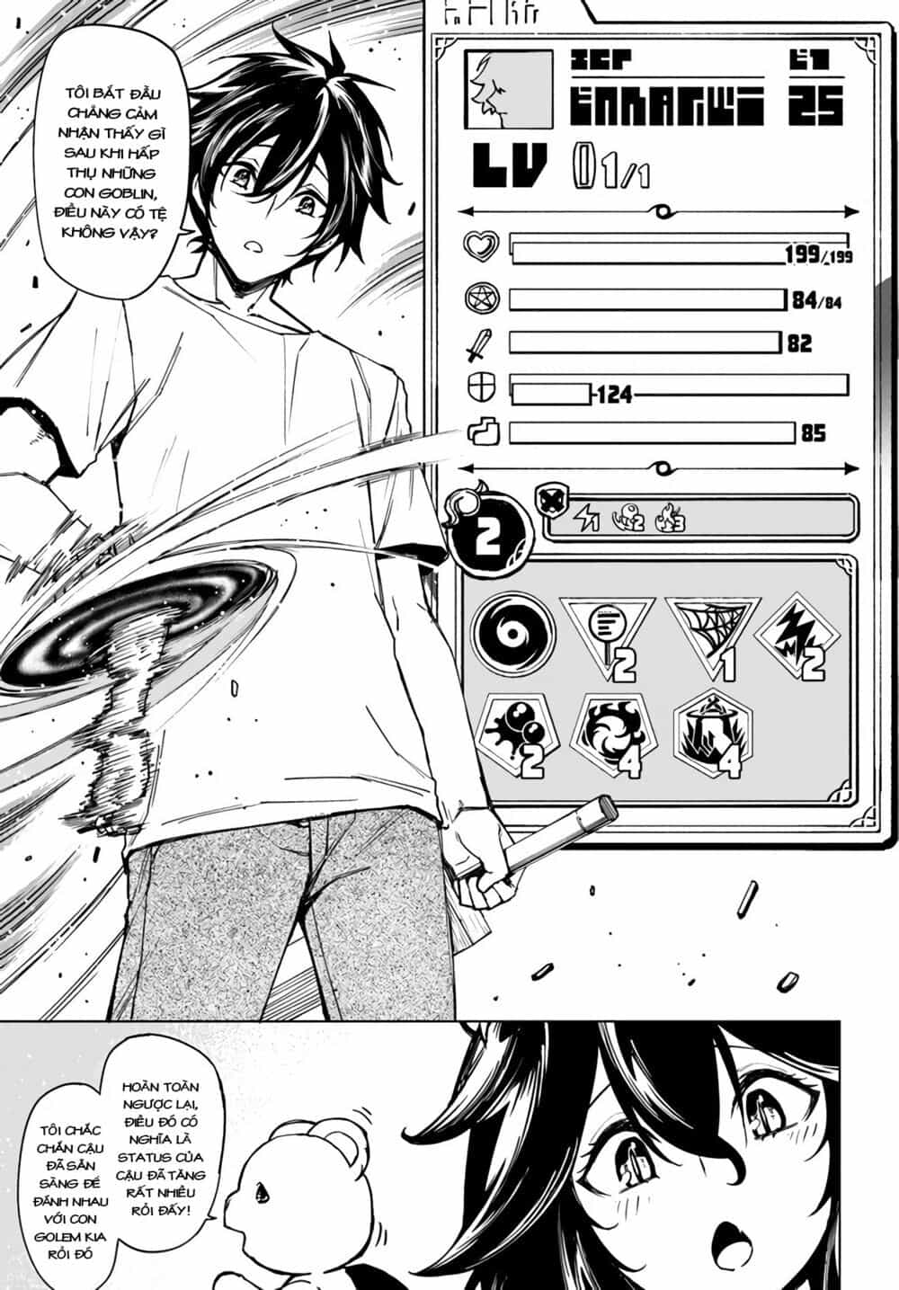Genkai Level 1 Kara No Nariagari: Saijaku Level No Ore Ga Isekai Saikyou Ni Naru Made - Chương 5 - ảnh 22