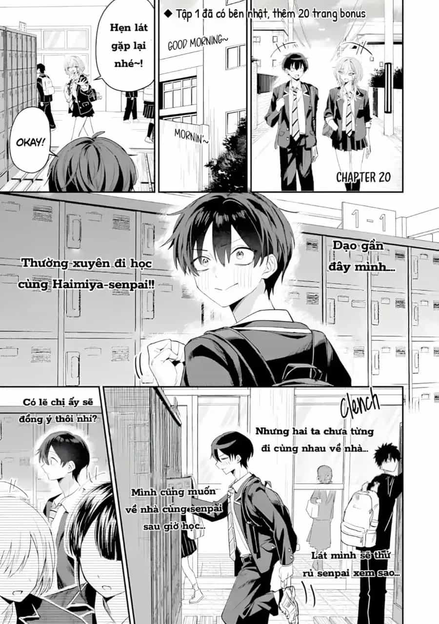 Haimiya-Senpai Wa Kowakute Kawaii - Chương 20.1 - ảnh 3
