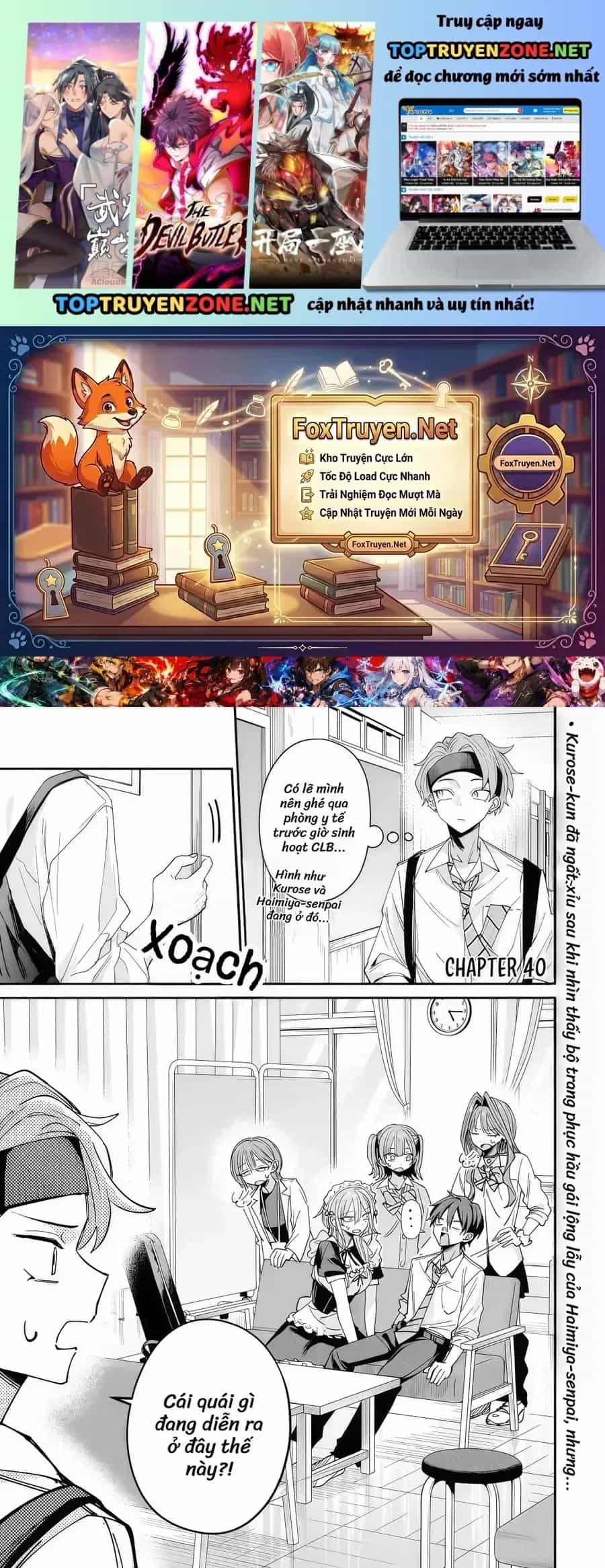 Haimiya-Senpai Wa Kowakute Kawaii - Chương 40.1 - ảnh 2