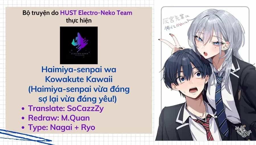 Haimiya-Senpai Wa Kowakute Kawaii - Chương 9 - ảnh 2