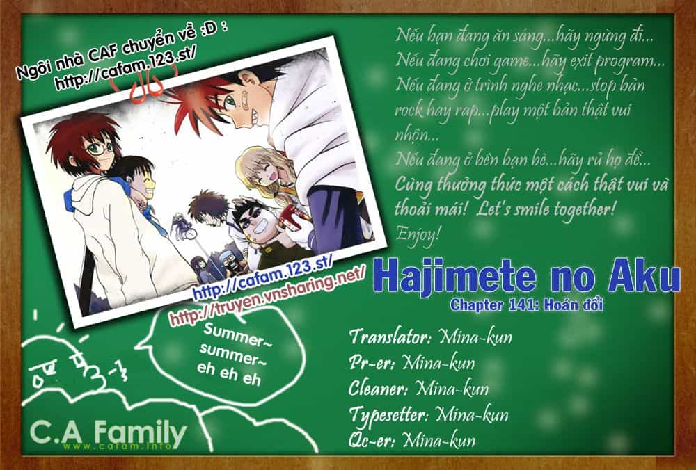 Hajimete No Aku - Chương 141 - ảnh 2